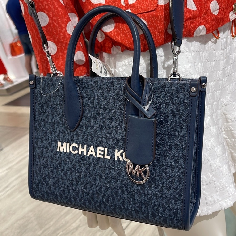 Michael Kors Mirella Small Signature Logo Crossbody Bag
Admiral 
NWT
